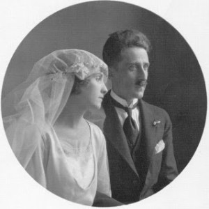 El general y su esposa Gertrudis Lasaga (Tulita)