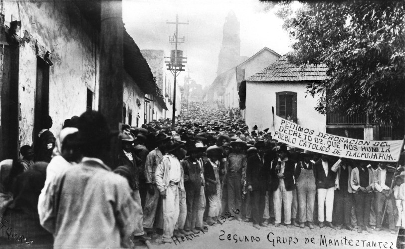 Manifestación pacífica católicos